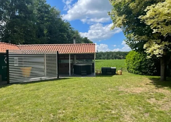 De Goudvink 7-persoons, Overdekte Hottub En Loungebank, Finse Sauna, Wifi, Sunshower