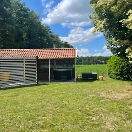 De Goudvink 7-persoons, Overdekte Hottub En Loungebank, Finse Sauna, Wifi, Sunshower