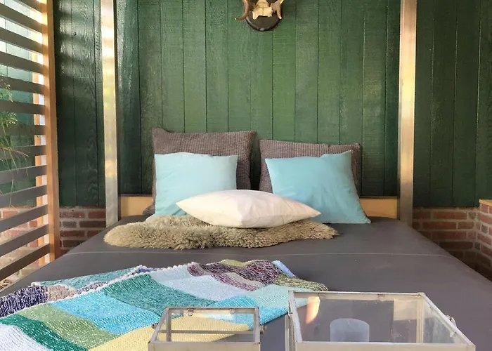 De Goudvink 7-persoons, Overdekte Hottub En Loungebank, Finse Sauna, Wifi, Sunshower Lievelde