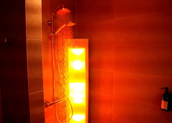 Dom wakacyjny De Goudvink 7-persoons, Overdekte Hottub En Loungebank, Finse Sauna, Wifi, Sunshower