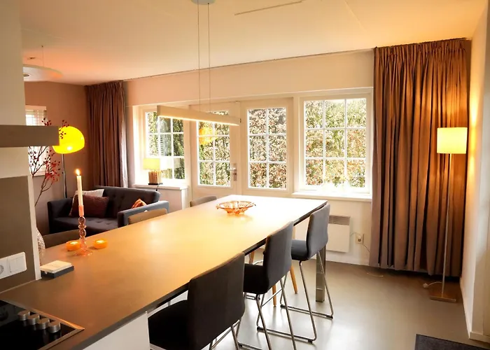 Dom wakacyjny De Goudvink 7-persoons, Overdekte Hottub En Loungebank, Finse Sauna, Wifi, Sunshower